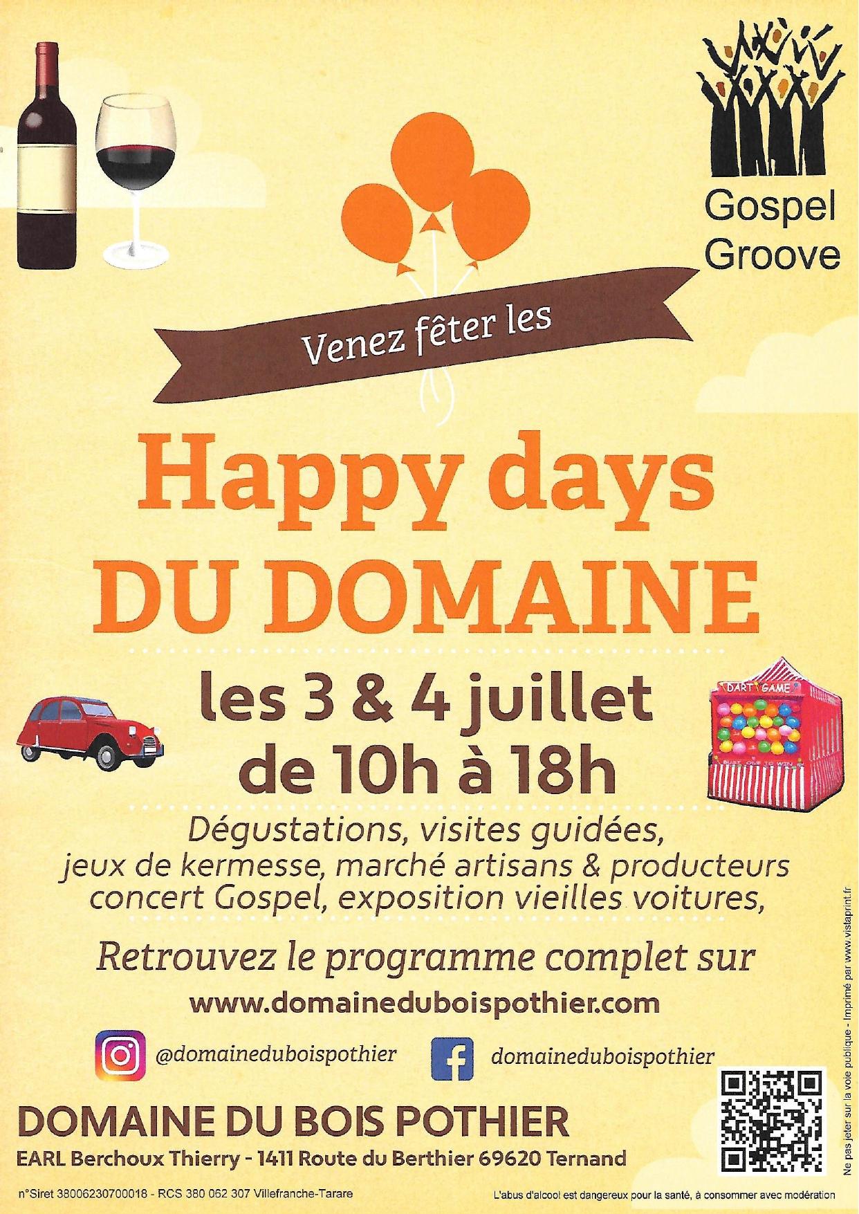 Affiche happy days du domaine page 0001